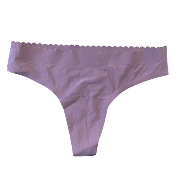knix Other - NWOT Knix Essential Scalloped Thong Pink Mauve Sz. S